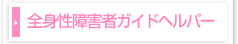 全身性障害者ガイドヘルパー